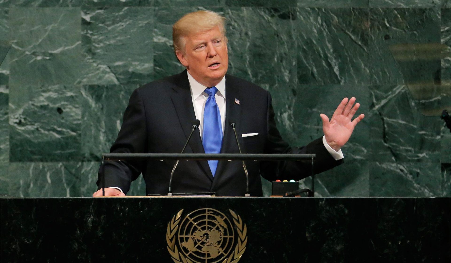 Речта на Доналд Тръмп пред Обединените Нации