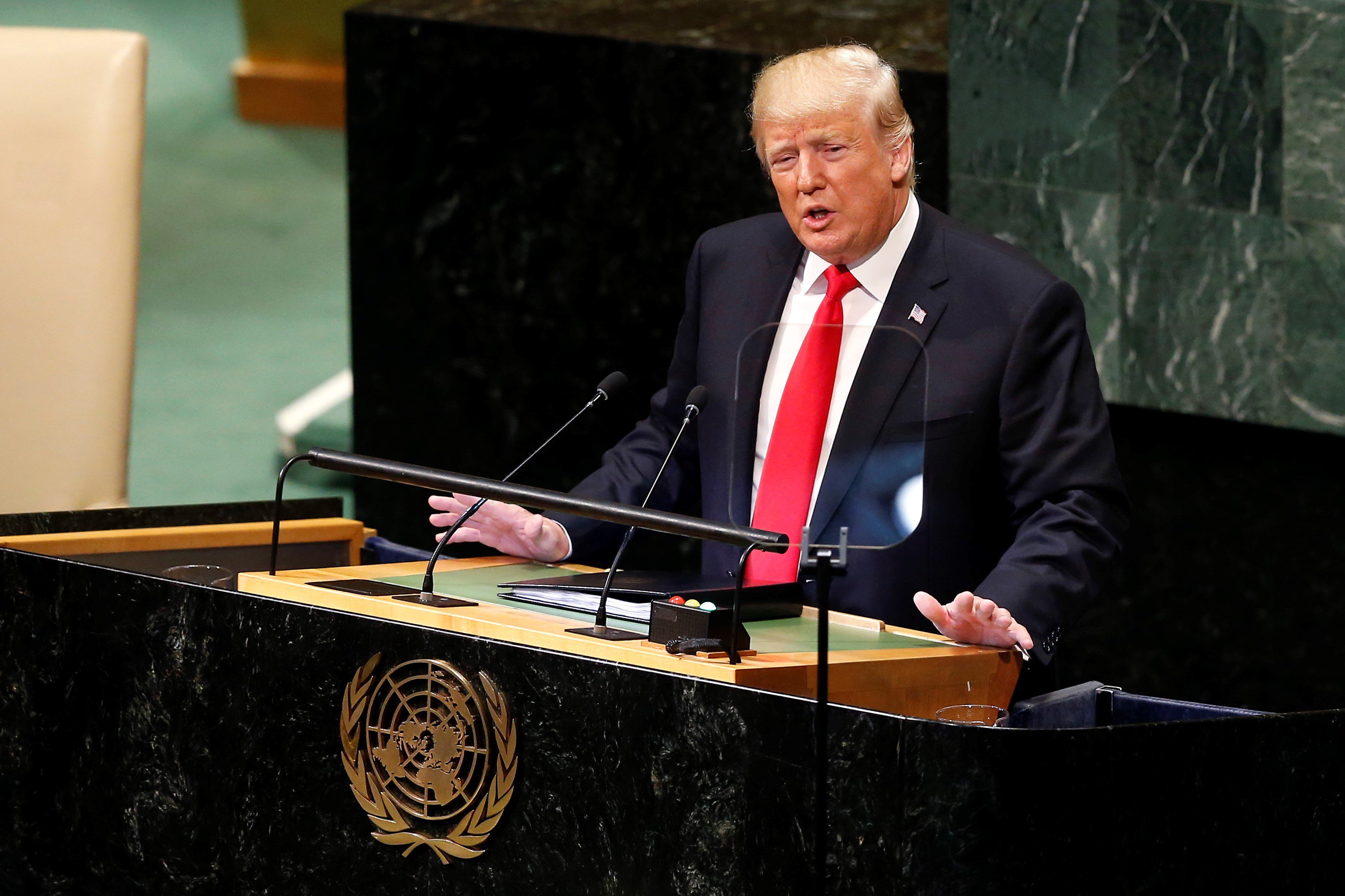 Речта на Тръмп пред нациите на света