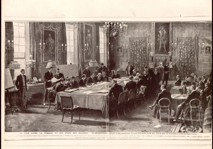 30 май: Подписването на Лондонския мирен договор