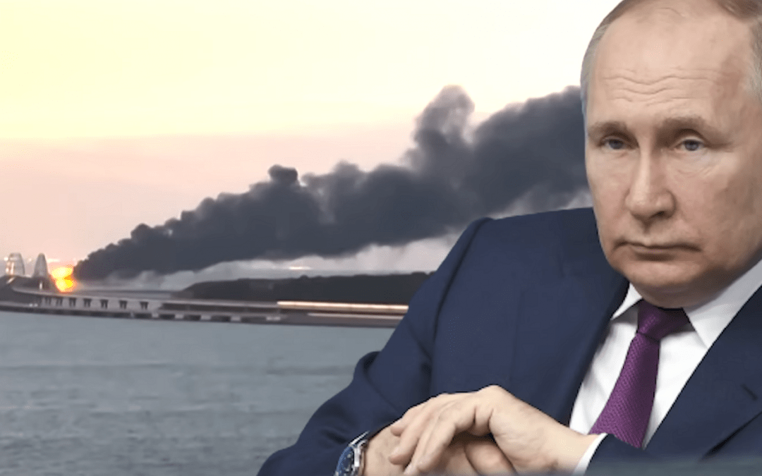 Ударът по 19 километровото его на Путин