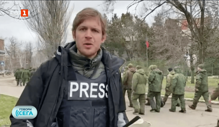 Лука Щайнман за книгата си „Руският фронт“ в БНТ и Euronews