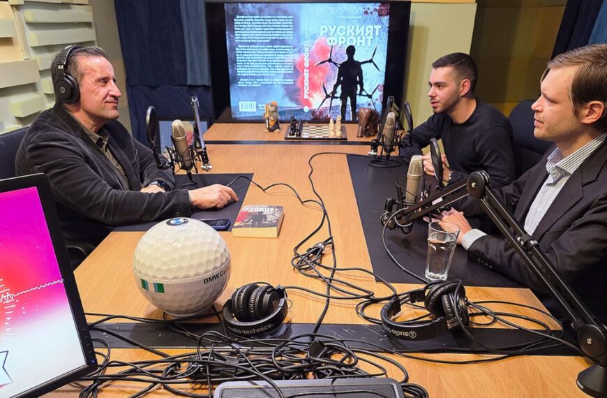 „Руският фронт“: Италианският журналист Лука Щайнман в „Легенди“